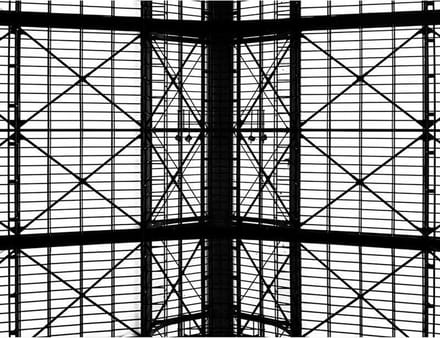 Poster  Station Antwerpen Rooftop - 30x40 cm - Steden Poster - WALLLL