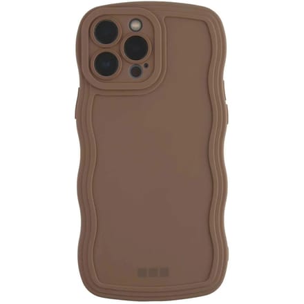 2+1 | IPhone Hoesje Curve - Bruin