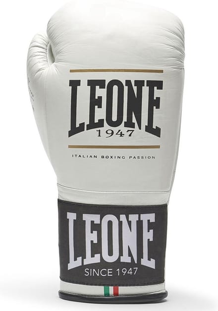 Leone1947 Shock Plus Kunstleren Bokshandschoenen Wit 8 oz