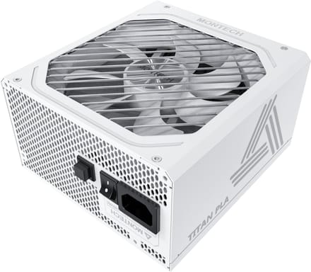Montech TITAN PLA 1000W Voeding - 1000 Watt - 135 mm - ATX 3.1 - 80 Plus 80 PLUS Platinum