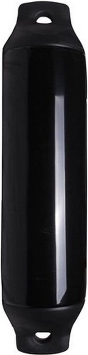 Fender langwerpig - Zwart - 220x650 mm