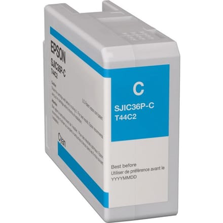 Epson SJIC36P(C) - cyan - original - ink cartridge