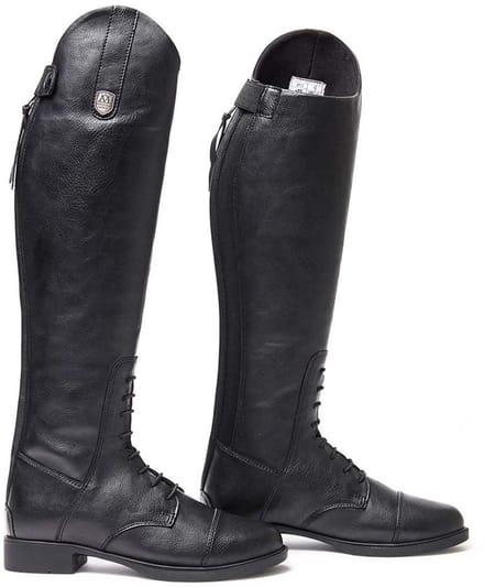 Mountain Horse Veganza Rijlaarzen Black 40 Regular-Wide