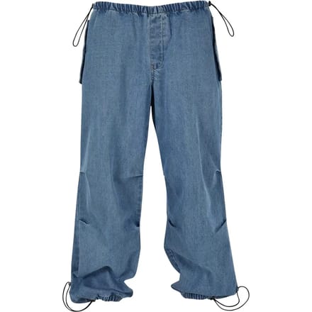 Urban Classics - Parachute Jeans Wijde broek - L - Blauw