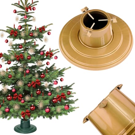 Orbit Kerstboomstandaard | Goud