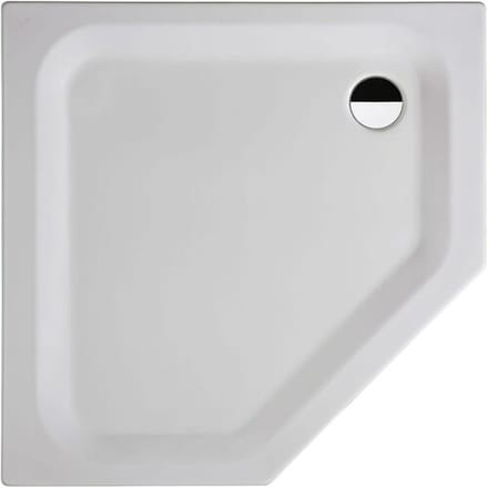 Bette Caro 5-corner shower tray without apron 100 x 100 x 3.5 cm