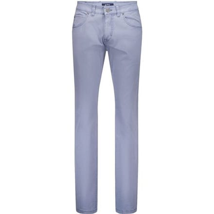 Gardeur Broek Bill Everyday Essential Fine Pattern Soft Touch Comfort Stretch Midden Blauw / male