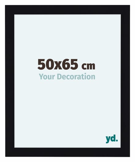 Your Decoration - Fotolijst 50x65 cm - MDF - Zwart Hoogglans - Como