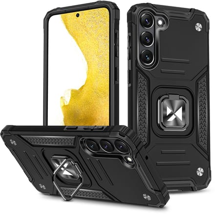 Wozinsky Ring Armor Serie - Beschermhoes - Samsung Galaxy S23+ - Uchwyt Ring - Magnetische Compatibiliteit