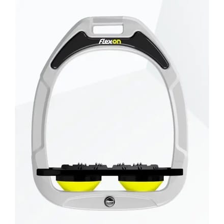 Platte Ultra Grip Hoofdstellen Wit/Zwart/Geel Flex-On Green Composite