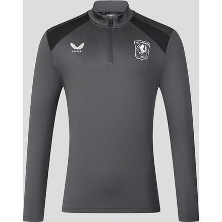 Fc Twente Training 26/27 Coaches Midlayer Top - Heren - Gunmetal