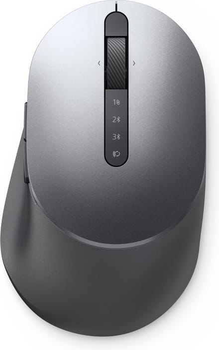 Dell MS5320W - Muis - 2.4 GHz Bluetooth 5.0 - Muis - Optisch - 7 knoppen - Grijs