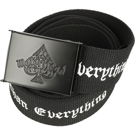 Motörhead Logo Unisex Riem - zwart - Standard