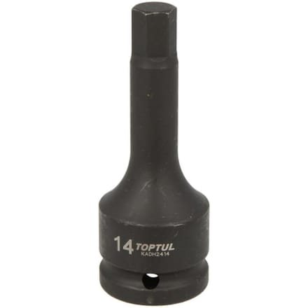 Zeskantige slagmoer TOPTUL 3/4 inch 14 mm, Lengte 105mm