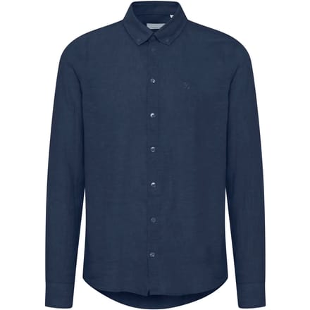 Lange mouwen linnen shirt Casual Friday Anton 0053 BD