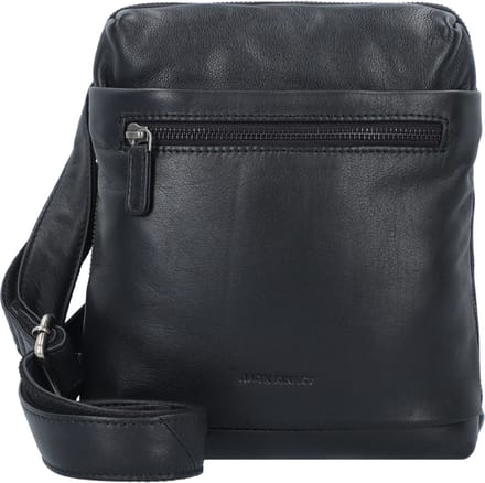 Jack Kinsky Brisbane Schoudertas Leer 22 cm - Jongens - schwarz