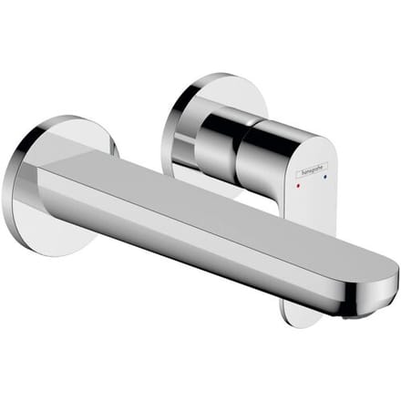 Hansgrohe Rebris S single lever concealed washbasin mixer for wall mounting with spout 20 cm 72528000