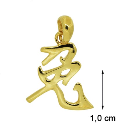 Blinx Jewels Vergulden Hanger Chinese Horoscoop Konijn