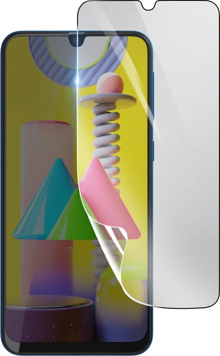 3mk, Geschikt voor Samsung Galaxy M31, Schokbestendige Hydrogel Screenprotector, Transparant