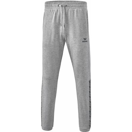 Erima Essential Team Sweatbroek Heren - Slate Grey / Licht Grey Melange | Maat: M