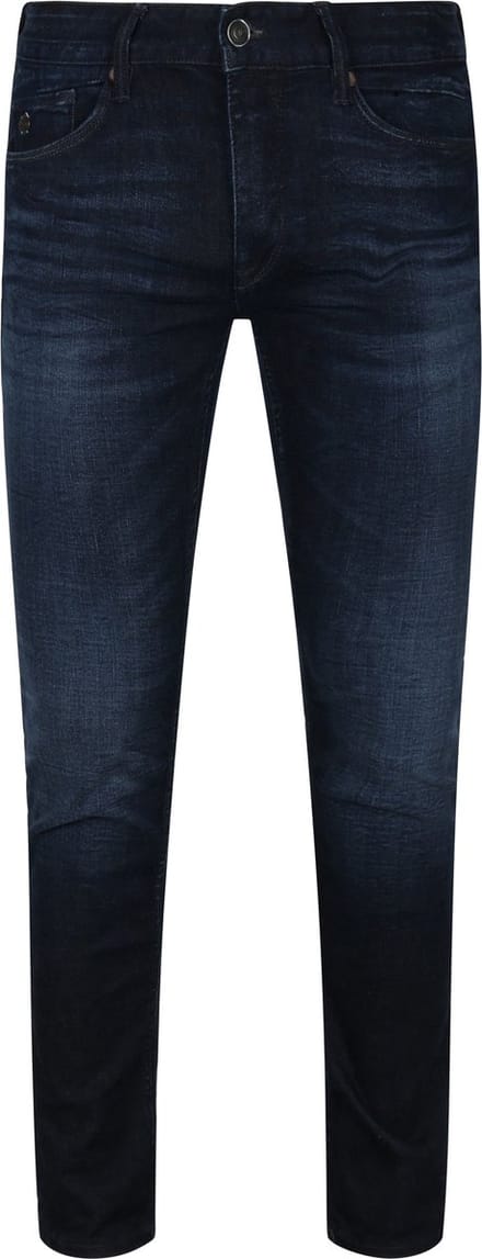 Cast Iron - Riser Jeans Donkerblauw - Heren - Maat W 32 - L 36 - Slim-fit