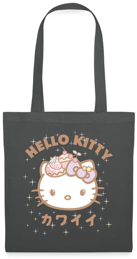 Hello Kitty Kawaii Stijlen Met Sterren Tas Van Stof Schoudertas