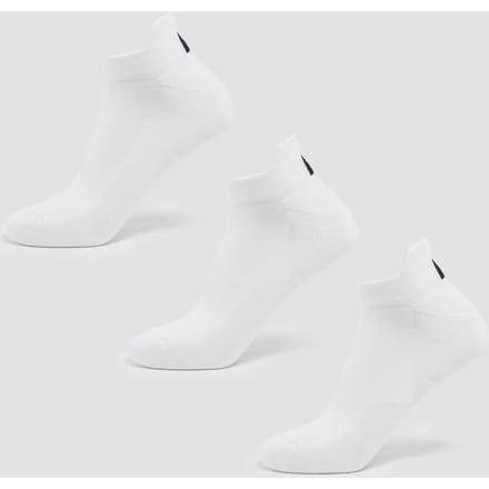 MP unisex trainingssokken (verpakking met drie stuks) Wit - UK 2-5