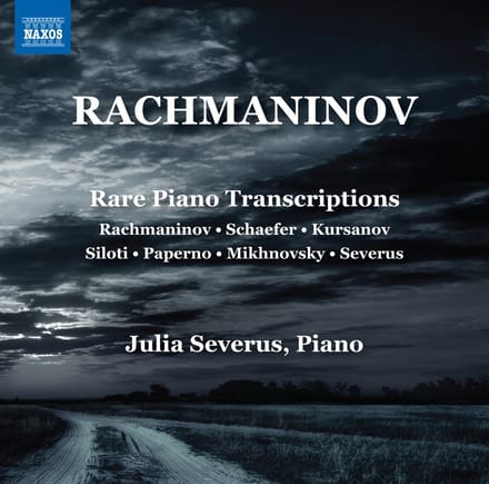 Julia Severus - Rachmaninoff: Rare Piano Transcriptions (CD)