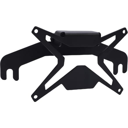 Support de Plaque d'Immatriculation de Treuil rabattable Universel pour Camionnette Tout-Terrain Camping-Car Support de Plaque d'Immatriculation Avant 10 pouces Guide-Câble Hawse