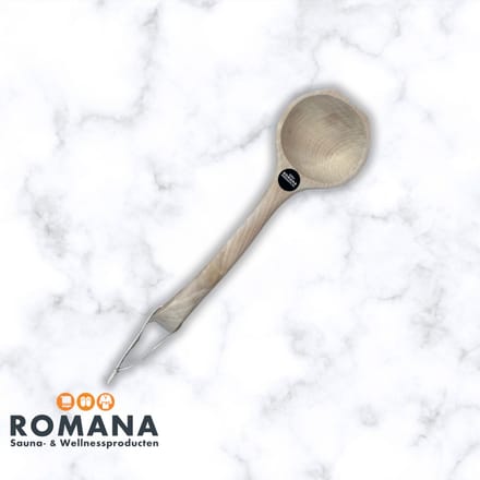 Romana Products - Houten Saunalepel - 40cm - 220 ml - Wellness - Sauna