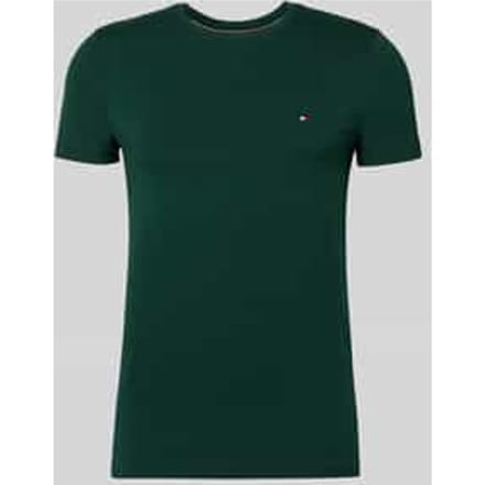 Slim Fit T-shirt van katoenmix