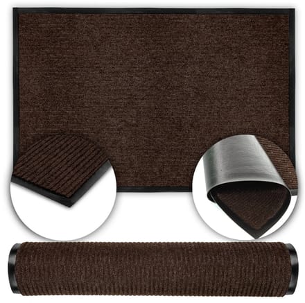 SEDDŌ - Deurmat - 120x80 cm - Bruin - Antislip