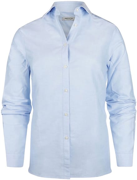 Steppin' Out Blouse Bibi Oxford Lichtblauw - Maat XS - Heren