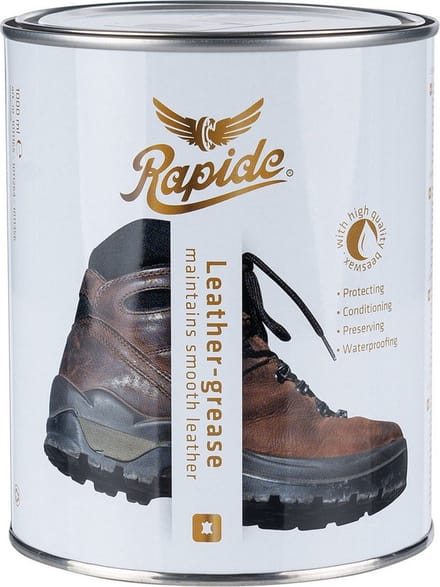 Rapide - Box Shoepolish 1 Ltr. 6 pcs (kleur: Zwart / maat: NVT)