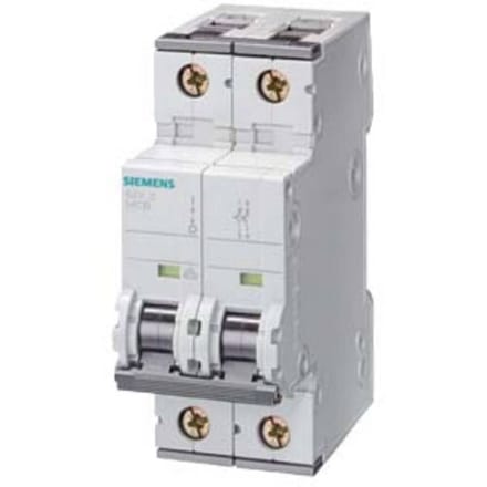 Siemens 5SY42017 5SY4201-7 Zekeringautomaat 1 A 230 V, 400 V