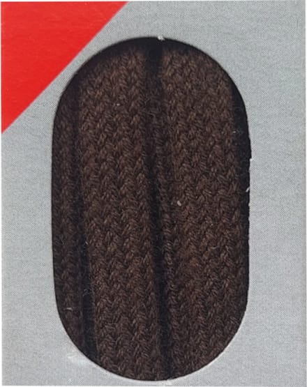 Bob Veter - Donker Bruin - Plat - Lengte 120 cm - Breedte 7 mm - Schoenveter