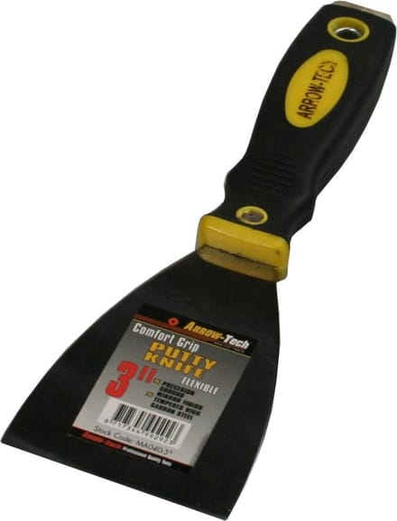 Benson Plamuurmes - Soft Grip - RVS - Afgeronde Vorm - 7,62 cm