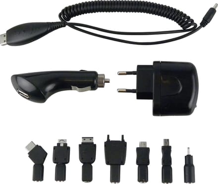 Carpoint Laderset USB - 5V - t.b.v.diverse mobiele telefoons