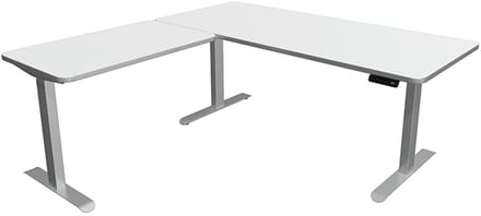Zit sta hoekbureau Move-3 premium wit 180x180cm