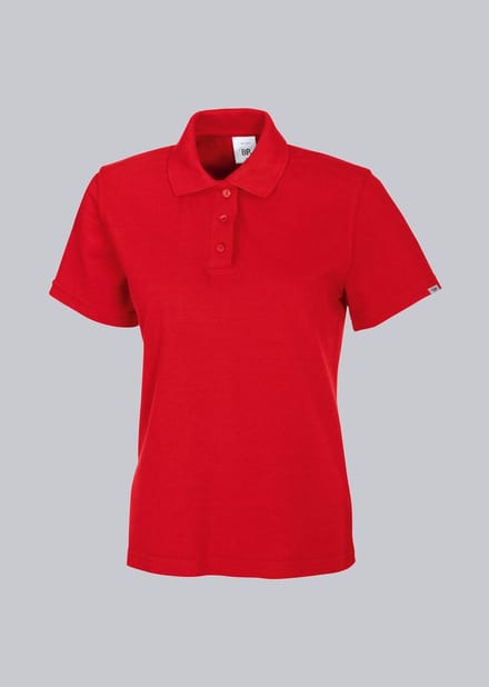 BP dames poloshirt met korte mouw | Rood | Maat M