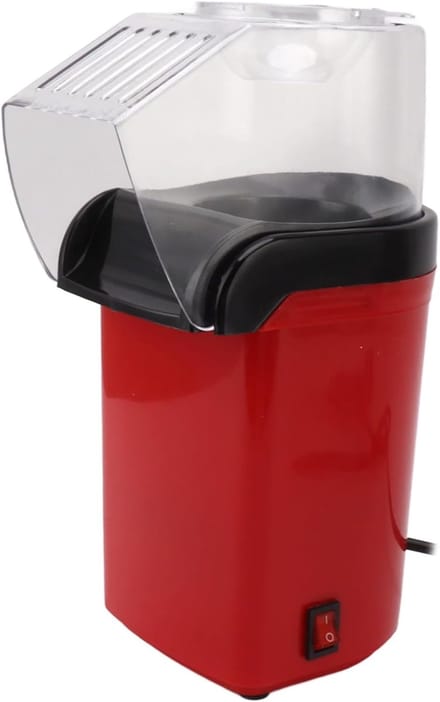 Popcornmachine - Popcornmaker Popper - Films Kijken - Compact Formaat - Mini - Rood