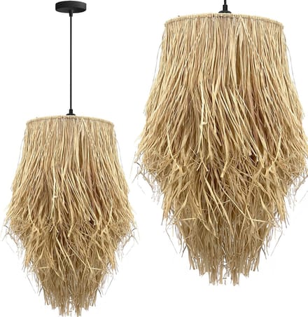 Toolight App1322-1Cp Hanglamp Bruin 30X30X60Cm