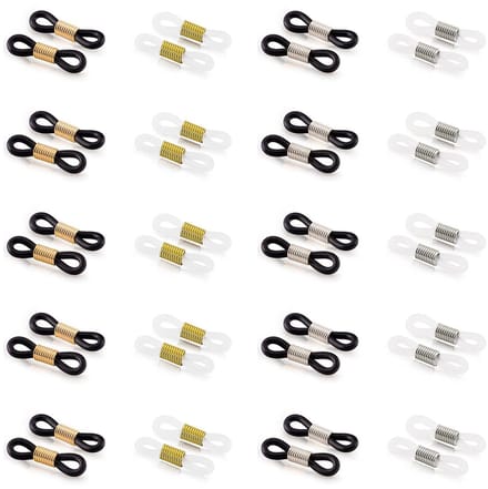Dailygoods - Brillenkoord met Eindkappen - Verstelbare Brillenkettingen 40 Stuks