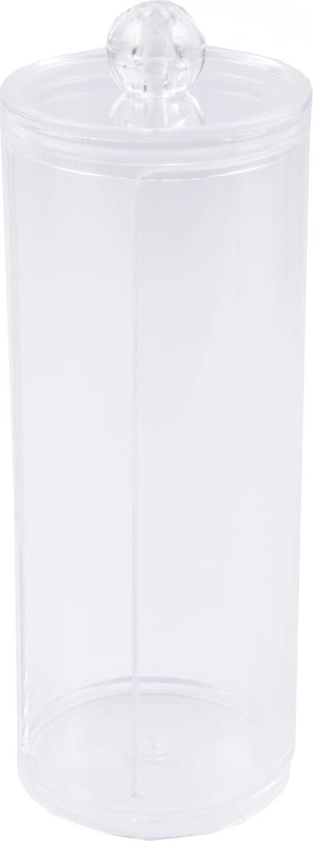 Benson Organizer Wattenschijfjes - Transparant - Ø 6.9 x 18.7 cm
