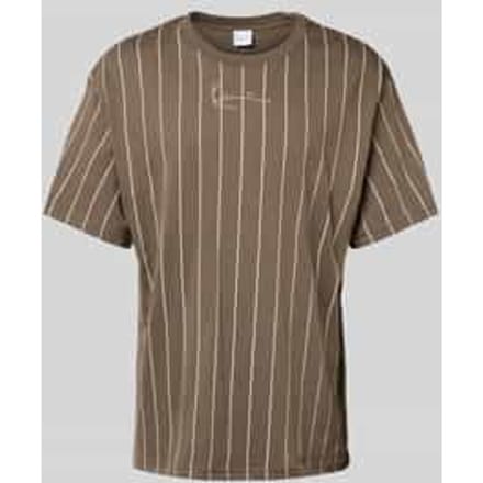 T-shirt met labelstitching