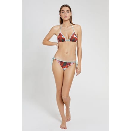 Shiwi Ladies Abstract Leaf String Brief Multi Colour Taglia: 42 | Bikini Outlet | Donna