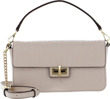 DKNY Schoudertas Avondtas Jojo Flap Bag Eggshell Beige