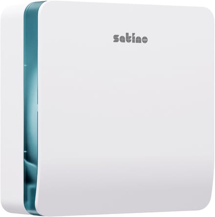Satino Hyginity JT2 toiletpapier maxi jumbo dispenser kunststof wit