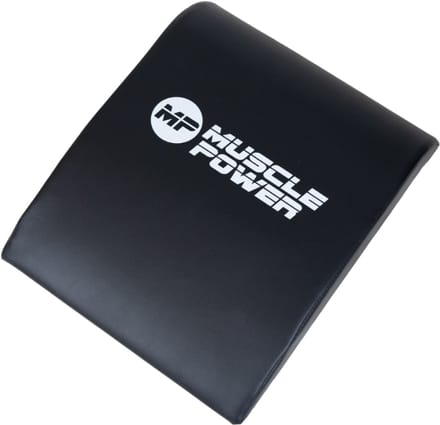 Muscle Power Buikspiermat - Ab Mat - Zwart