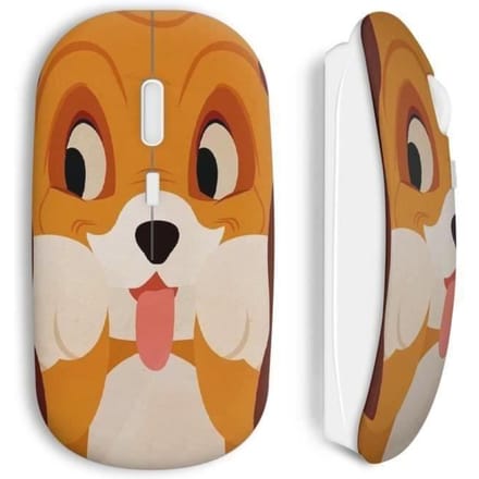 Souris Sans Fil Rox Et Rouky Chien